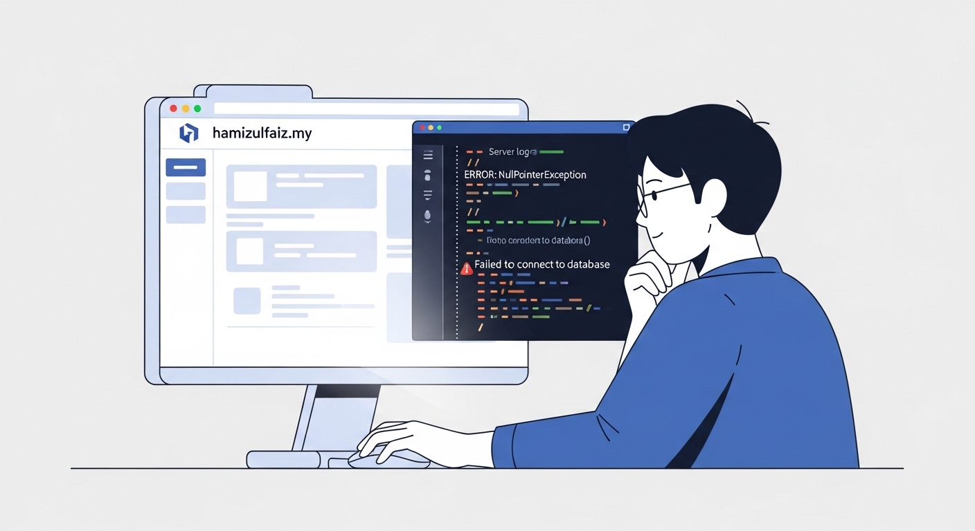 Macam Mana Saya Debug Production Issue Tanpa Panik, Tanpa Main Teka