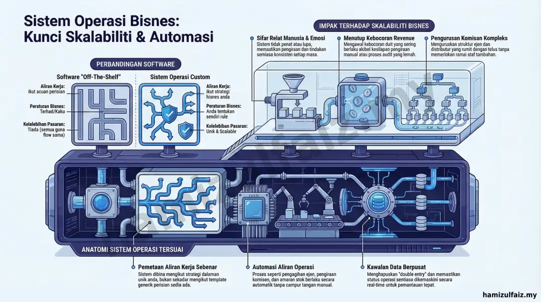 Sistem Operasi Bisnes: Automate Operasi, Kawal Growth