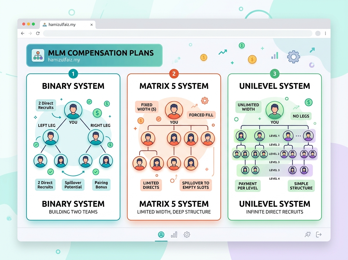 Pengalaman Buat Sistem MLM: Matrix 5, Binary & Cabaran Sebenar Developer
