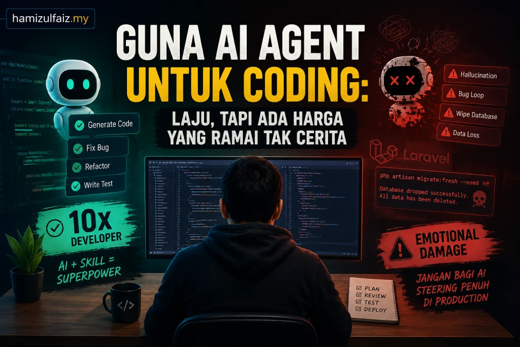 Guna AI Agent Untuk Coding: Laju, Tapi Ada Harga Yang Ramai Tak Cerita