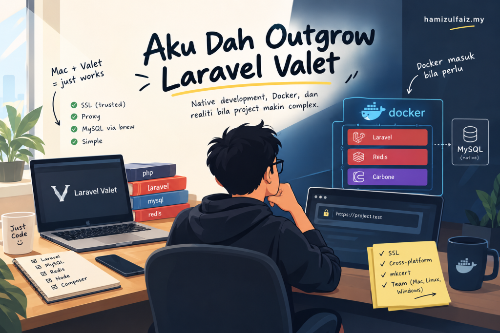 Aku Dah Outgrow Laravel Valet