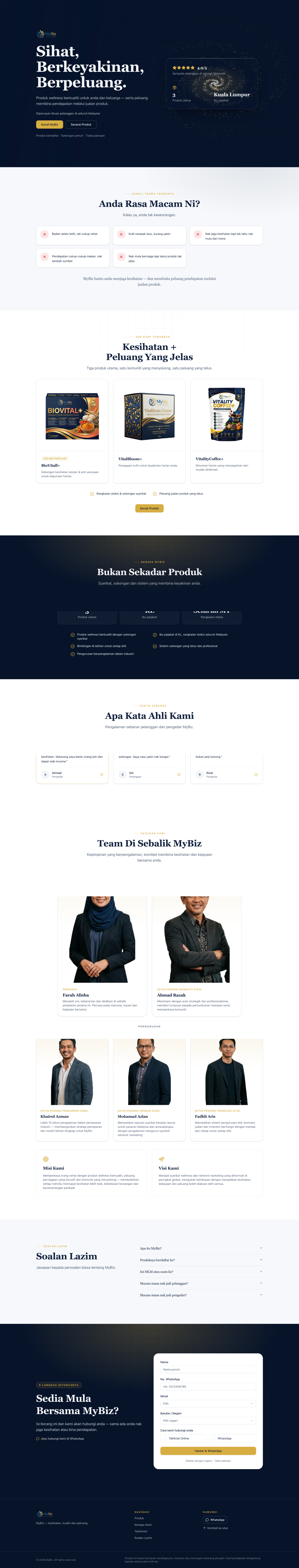 Landing Page Utama