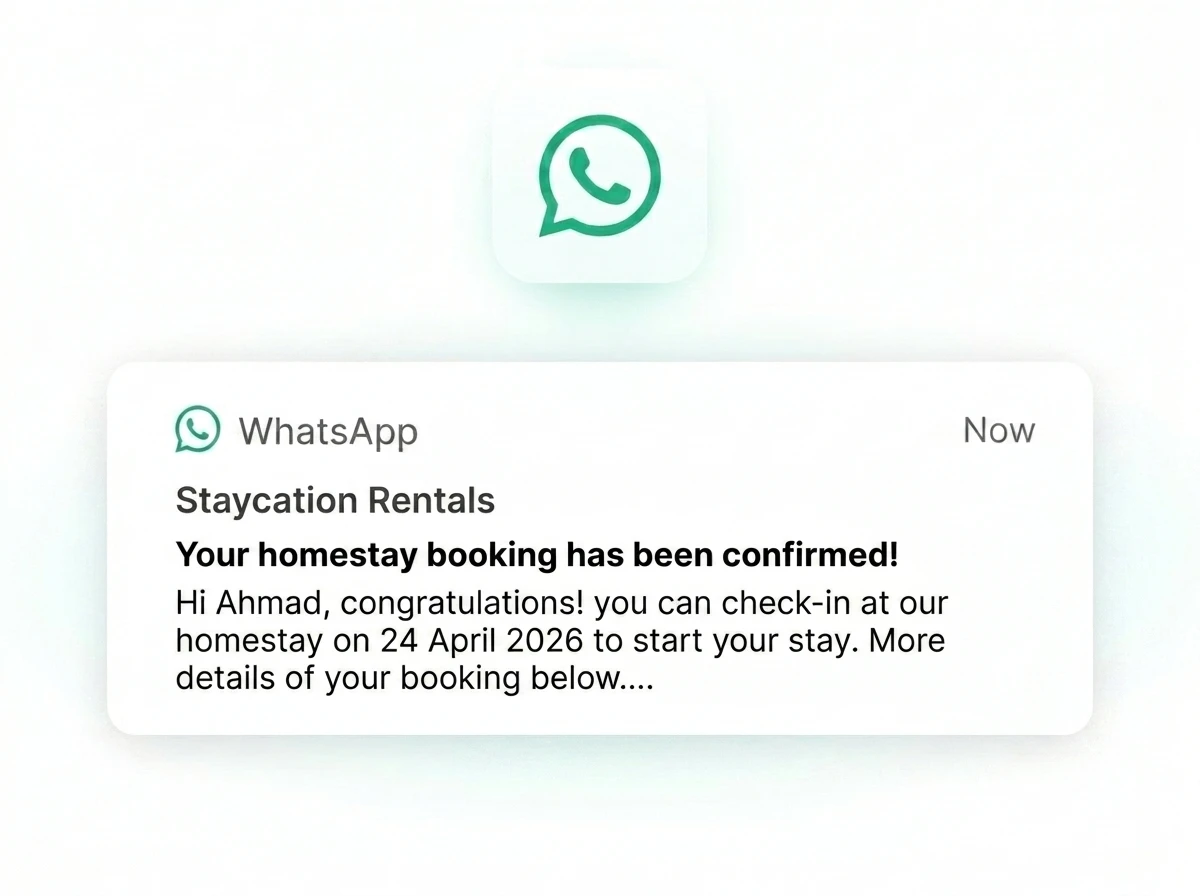 WhatsApp Auto-Confirm & Reminder