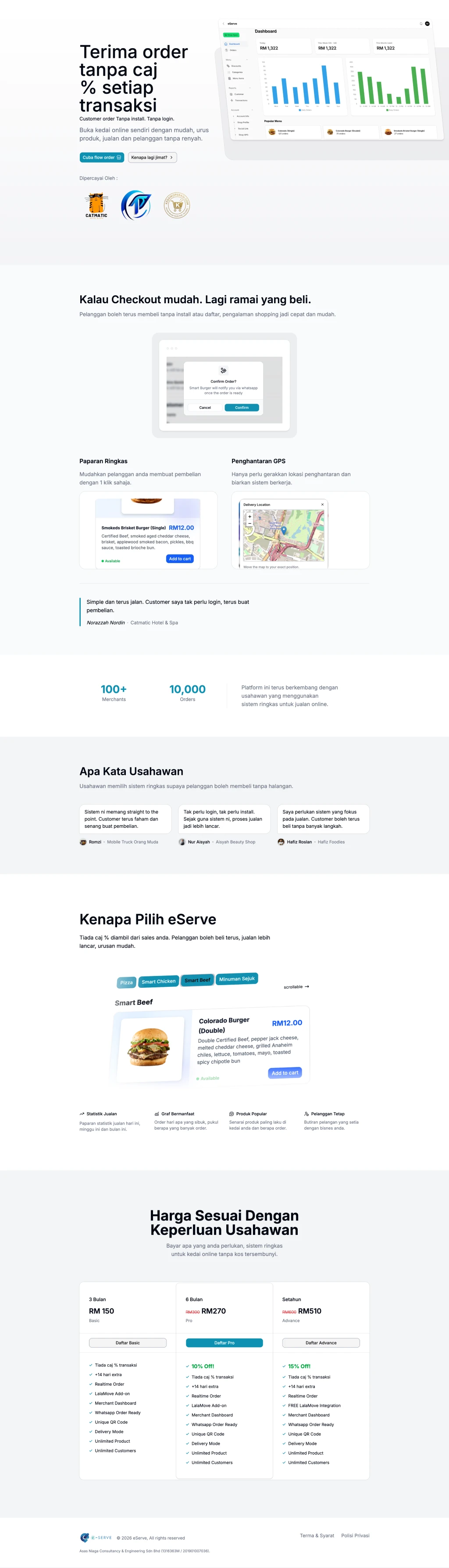 Web eServe Platform