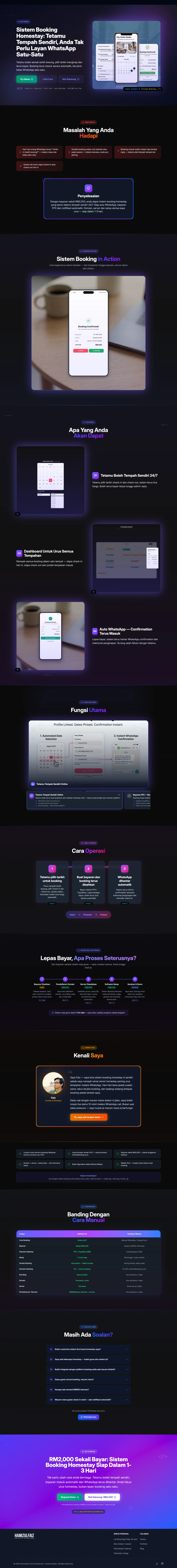 Jualan Booking Software