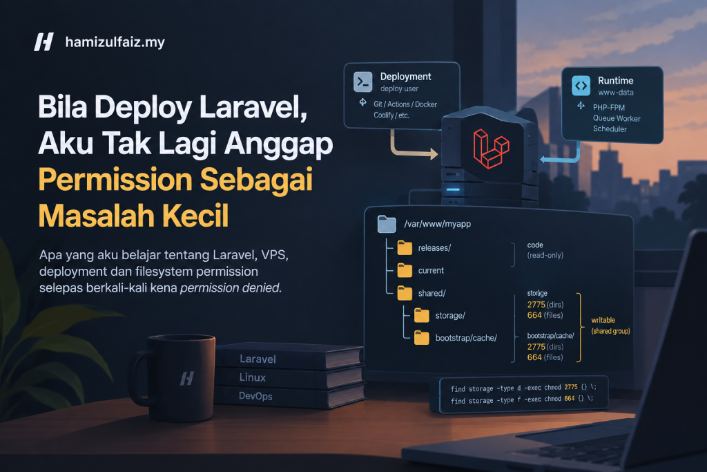 Laravel VPS: Permission Adalah Sebahagian Architecture