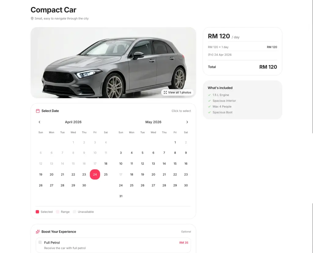 Sistem Booking Kereta Sendiri vs Platform Sewa Kereta: Mana Lagi Untung Untuk Owner?