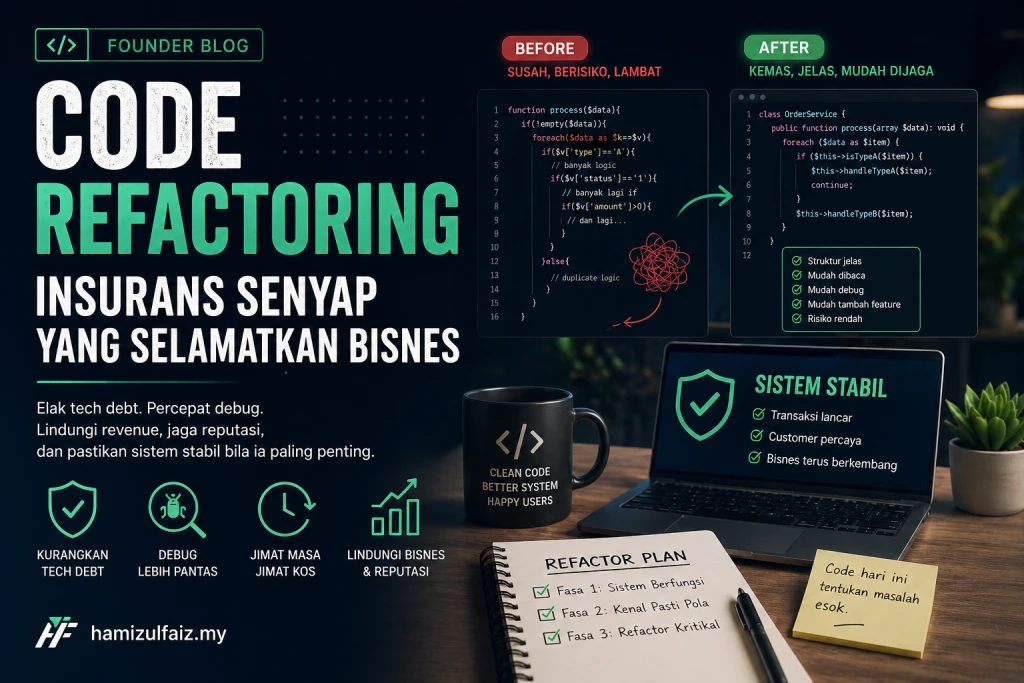 Code Refactoring Cepatkan Debugging