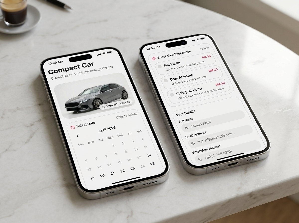 Sistem Booking Kereta Sendiri vs Platform Sewa Kereta: Mana Lagi Untung Untuk Owner?